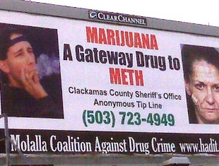 Molalla Meth Billboard - click for larger version